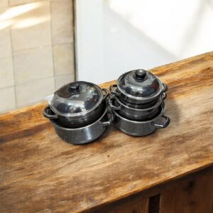 Cacerola enlozada por 5 piezas