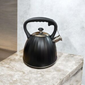 Pava de acero silbadora color facetada