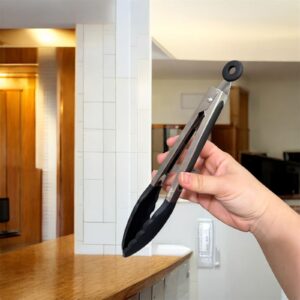 Pinza de acero con punta de silicona