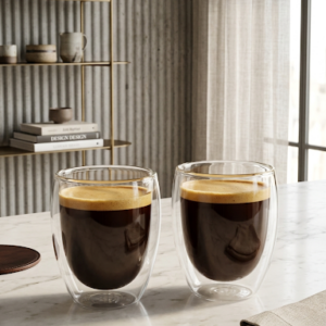 Jarro mug doble pared Capuccino